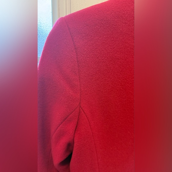 HiSO Red Wool Jacket - Picture 5 of 8